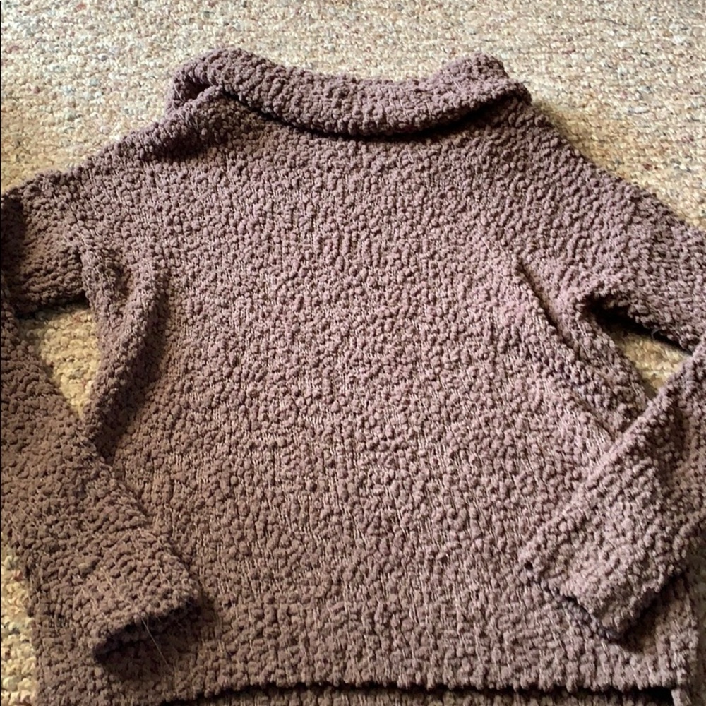 Brown sweater